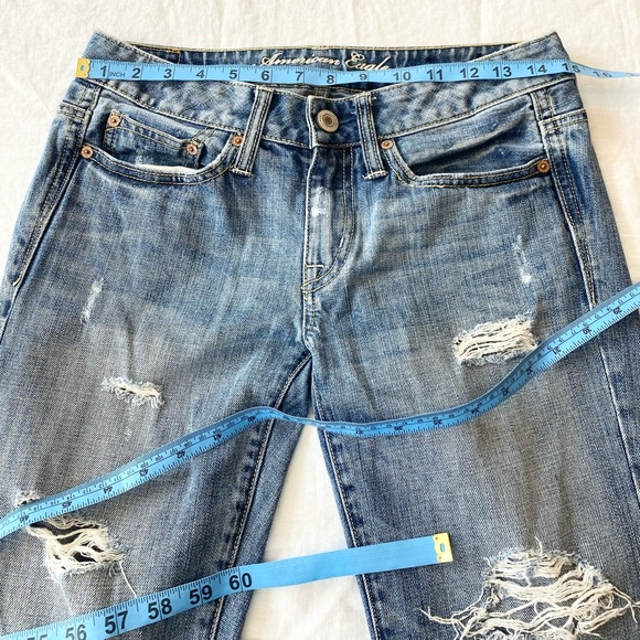 American Eagle Boy Fit Cropped Jean - Picture 7 of 8